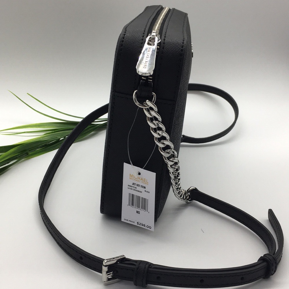 MICHAEL KORS LG EW CROSSBODY Bag Black - Picture 3 of 8